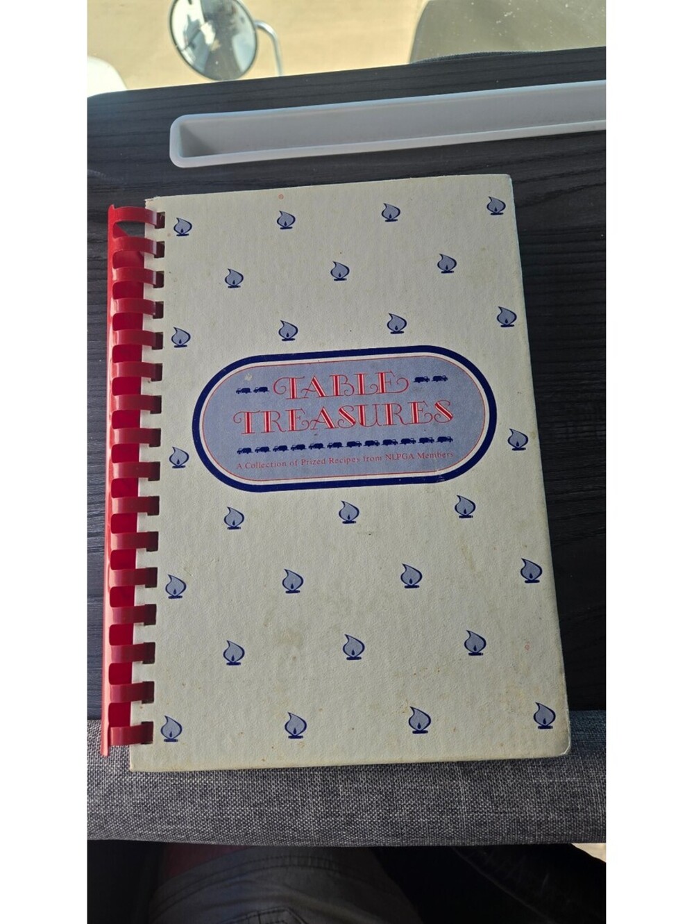 NLPGA Table Treasures Cookbook Vintage 1985 Spiral Bound